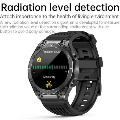 TH17 AMOLED ECG Blood Glucose Blood Pressure Heart Rate Bluetooth Voice Call Smart Watch