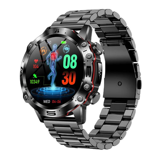 TH86 Hige-end ECG/EKG Blood Glucose Blood Pressure Health HD Sports Call Smart Watch