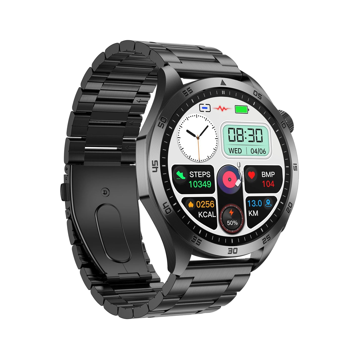 TH93 Micro Health Check ECG/EKG  Blood Glucose Smart Health Monitoring Watch